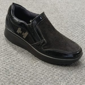 SmartFlex Black Loafer